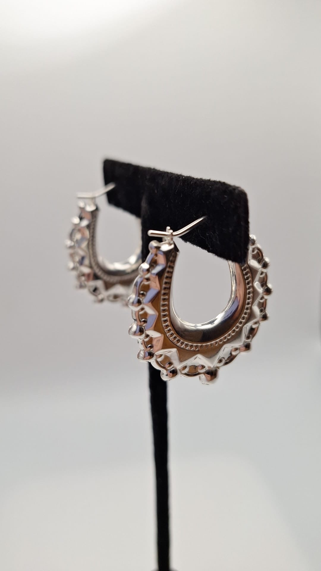 925 Silver Creole Hoop earrings