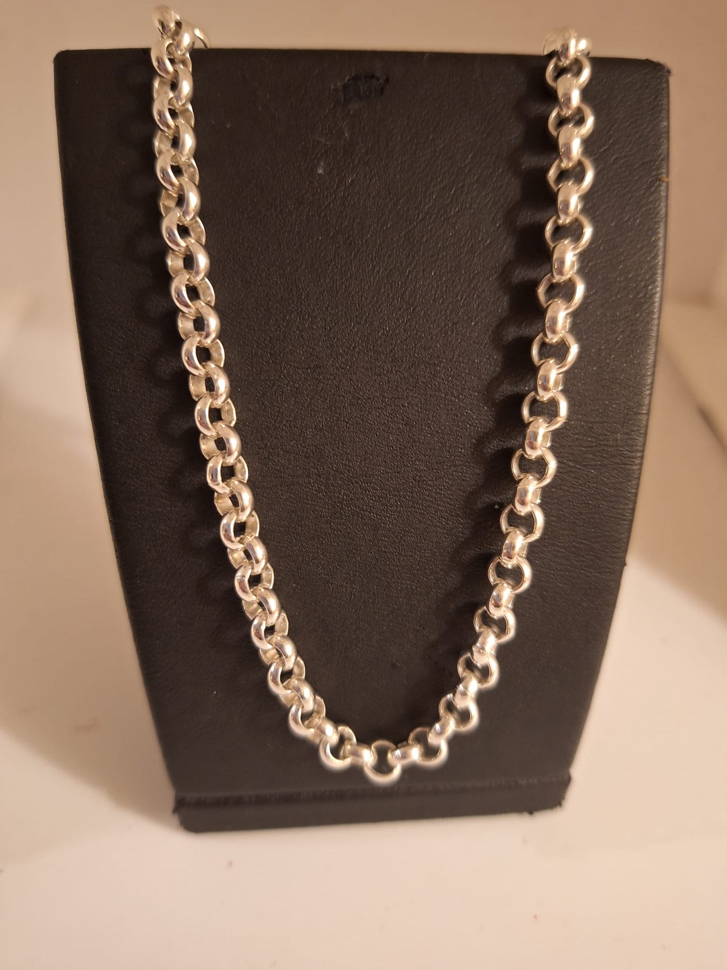 925 Solid Silver Belcher Chain