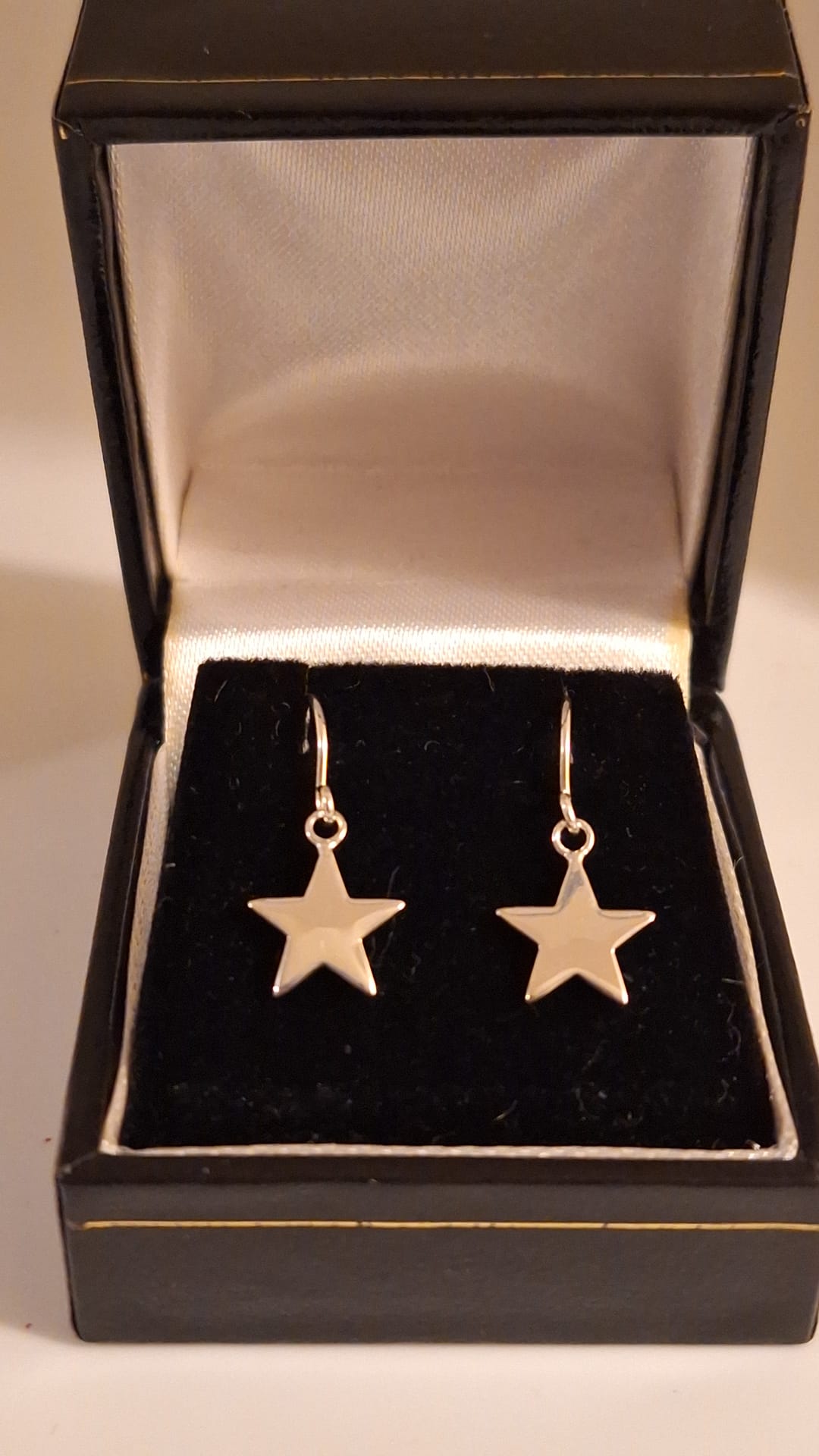 925 Silver Star drop earrings