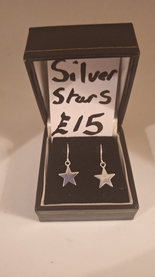 925 Silver Star drops